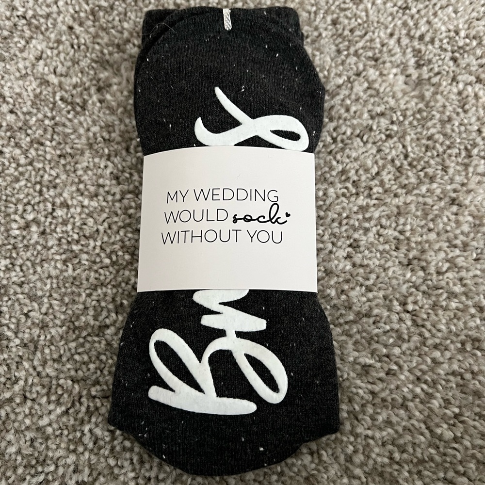 Bridesmaid socks